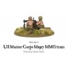 American U.S. Marines USMC M1917 MMG team 28mm WWII WARLORD GAMES