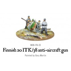 Finnish 20 ITK/38 anti-aircraft gun 28mm WWII WARLORD GAMES