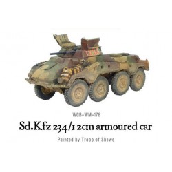 German Sd.Kfz 234/1 2cm armoured car 28mm WWII WARLORD GAMES