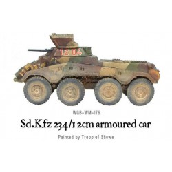 German Sd.Kfz 234/1 2cm armoured car 28mm WWII WARLORD GAMES