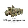 German Sd.Kfz 234/3 7.5cm armoured car 28mm WWII WARLORD GAMES