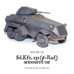 German Sd.Kfz 231 6-rad armoured car 28mm WWII WARLORD GAMES