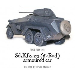 German Sd.Kfz 231 6-rad armoured car 28mm WWII WARLORD GAMES