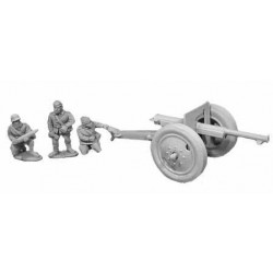 Russian Soviet 75mm M1897 Gun w/crew 28mm WWII BLACK TREE DESIGN