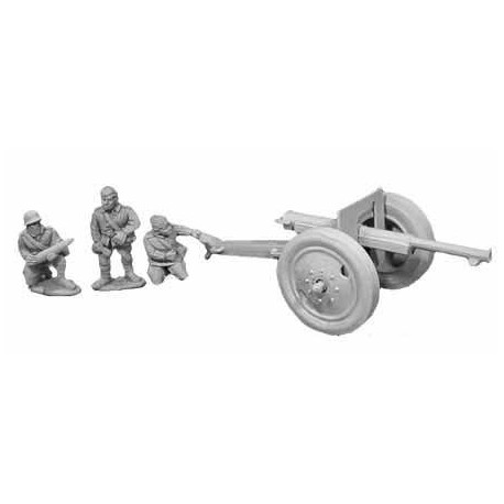 Russian Soviet 75mm M1897 Gun w/crew 28mm WWII BLACK TREE DESIGN