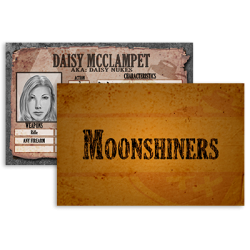 Texas Rangers Reinforcements! Daisy McClampet (The Sniper) Character Card