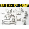 British 8th Army Six Pounder AT Gun 28mm WWII WARLORD GAMES