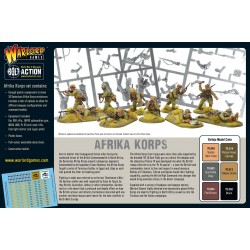 PRE-ORDER - German Afrika Korps Infantry Box set 28mm WWII WARLORD GAMES