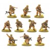 German Fallschirmjager squad (tropical Uniform) 28mm WWII WARLORD GAMES