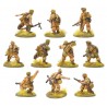 German Fallschirmjager squad (tropical Uniform) 28mm WWII WARLORD GAMES