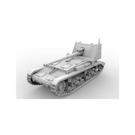 Italian Semovente 90/53 self-propelled gun 28mm WWII BLITZKRIEG MINIATURES