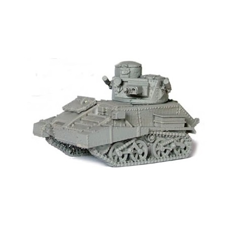 British Vickers VI-B Light Tank w/Skirts 28mm WWII BLITZKRIEG MINIATURES