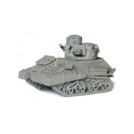 British Vickers VI-B Light Tank w/Skirts 28mm WWII BLITZKRIEG MINIATURES