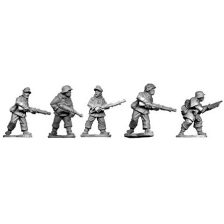 German Infantry IV w/rifles 28mm WWII ARTIZAN DESIGN