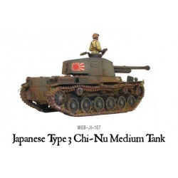 Imperial Japanese Japanese Type 3 Chi-Nu medium tank 28mm WWII WARLORD GAMES