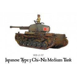 Imperial Japanese Japanese Type 3 Chi-Nu medium tank 28mm WWII WARLORD GAMES