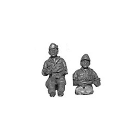 Italian Semovente 41/32 self-propelled gun crew 28mm WWII BLITZKRIEG MINIATURES