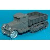 Russian Soviet ZIS-42 Truck (Catepiller track - Flatbed) 28mm/1:50th WWII 1st CORP