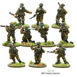 BEF (British Expeditionary Force) Infantry Section 28mm WWII WARLORD GAMES