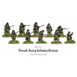 French Army Infantry section 28mm WWII WARLORD GAMES