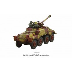 German Sd.Kfz 234/4 (PaK 40) armoured car 28mm WWII WARLORD GAMES