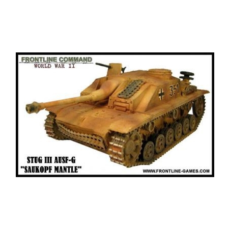 German Sturmgeschutz III Ausf. G Saukopf Mantlet WWII 28mm-1/50th COMBAT SCALE!