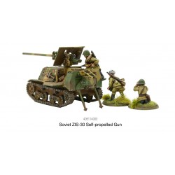 Russian Soviet Soviet ZIS-30 SPG 1/56 - 28mm WWII WARLORD GAMES