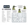 American U.S. Airborne Sprue HQ 28mm WWII WARLORD GAMES