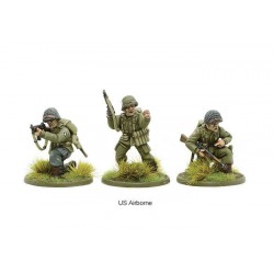 American U.S. Airborne Sprue HQ 28mm WWII WARLORD GAMES