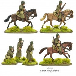 French Army Cavalry B 28mm WWII WARLORD