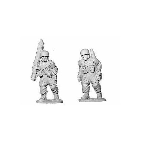 German Fallschirmjager MG42 Team Redeploying 28mm WWII BLACK TREE DESIGN