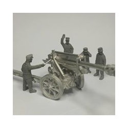 German Gebirgsjager 10.5cm GebH 40 Howitzer 28mm WWII HEER46