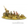 German Afrika Korps LeFH 18 10.5cm medium artillery 28mm WWII WARLORD GAMES