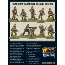 Hungarian Parachute Assault section 28mm WWII WARLORD