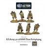 U.S. American Army 30cal Redeploying 28mm WWII WARLORD GAMES