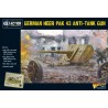 German Heer PaK 43 Anti-tank gun 28mm WWII WARLORD GAMES