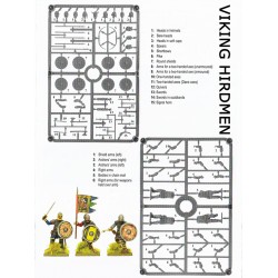 Viking Hirdmen w/weapons Sprues WARLORD GAMES