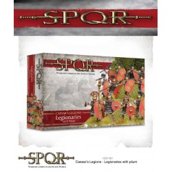 SPQR - CEASAR'S LEGIONS ROMAN LEGIONAIRIES W/PILUM (12) WARLORD GAMES