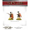 SPQR CEASAR'S ROMAN LEGIONAIRIES W/GLADIUS OR SLINGS (12)  WARLORD GAMES