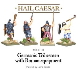 Germanic tribesmen with Roman equipment 28mm Ancients WARLORD GAMES