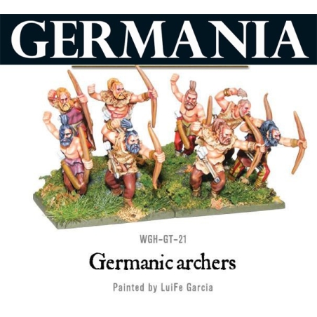 Germanic archers (8) 28mm Ancients WARLORD GAMES