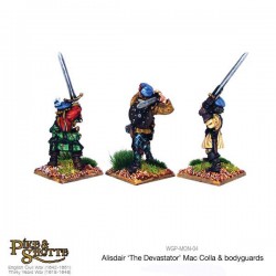 Alisdair The Devastator Mac Colla & guards! 28mm ECW Pike & Shotte WARLORD GAMES