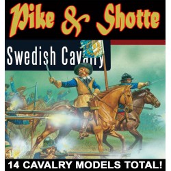 Swedish Cavalry! (14) Pike & Shotte WARLORD GAMES