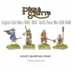 Heavy Mortar & Detailed Wood-plank base Pike & Shotte WARLORD GAMES