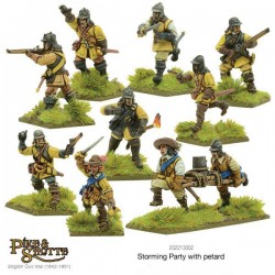 Storming party w/ Petard! ECW 28mm Thirty Years War Pike & Shotte WARLORD GAMES