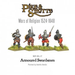 Armoured Swordsmen 28mm Pike & Shotte ECW Wars of Religions WARLORD GAMES