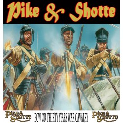 ECW Cavalry (4) 28mm Pike & Shotte WARLORD GAMES