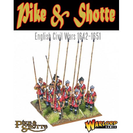 ECW New Model Army Pikemen 28mm Pike & Shotte WARLORD GAMES