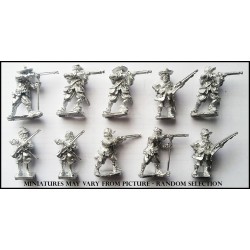 ECW Musketeers Firing (10) 28mm Thirty Years War Pike & Shotte