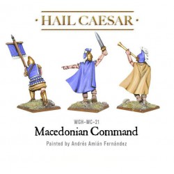 Macedonian command 28mm Ancient Greek WARLORD GAMES